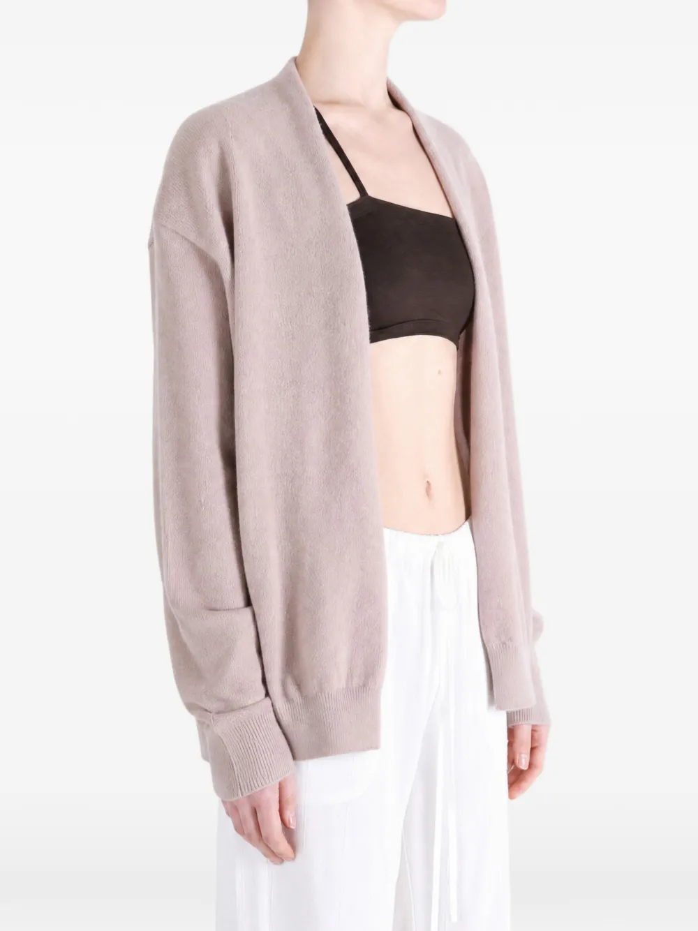 Frenckenberger Vest met sjaalkraag Beige