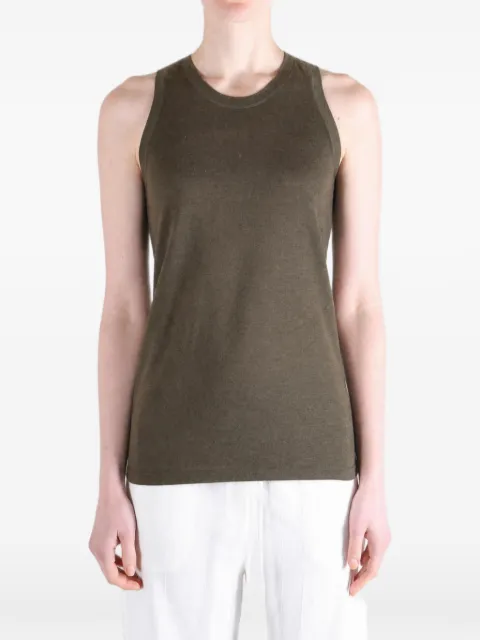 Frenckenberger fine-knit tank top