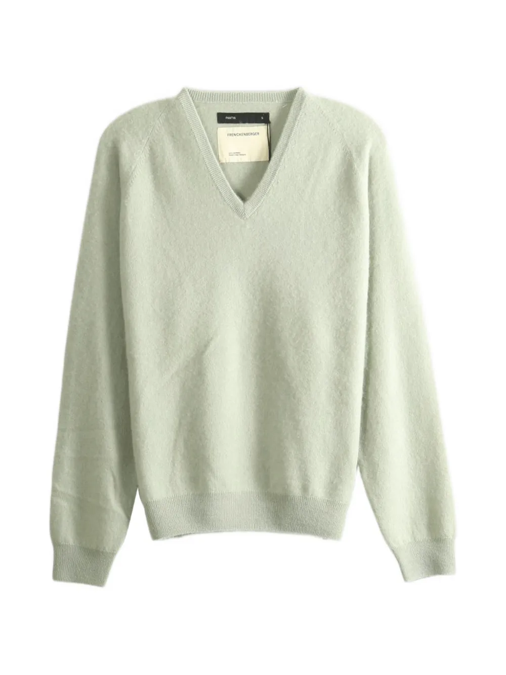 Frenckenberger V-neck raglan-sleeve sweater