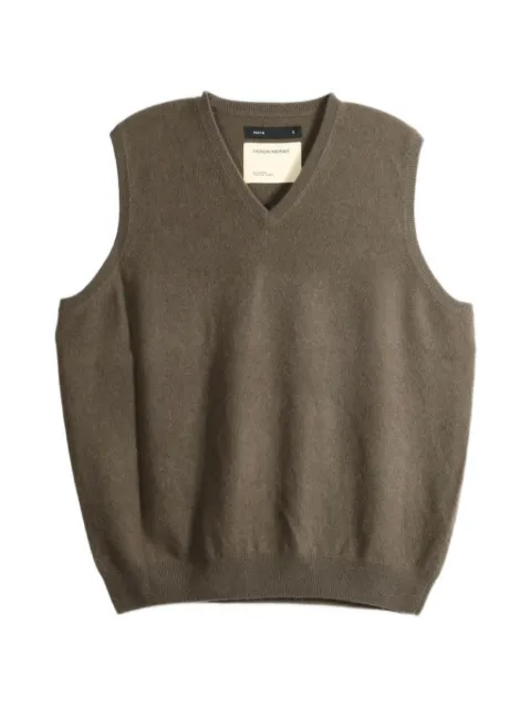 Frenckenberger V-neck knitted sweater