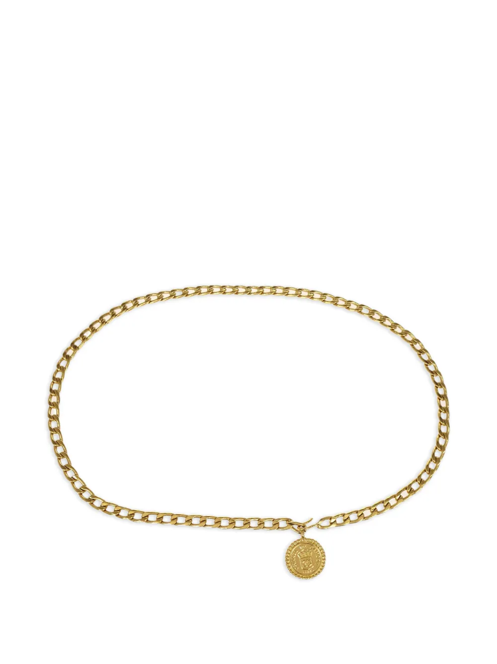 CHANEL Pre-Owned Cintura a catena Medallion 1990-2000 - Oro