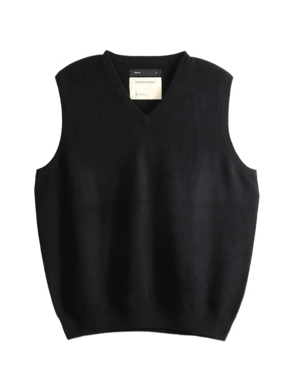 Frenckenberger V-neck knitted sweater