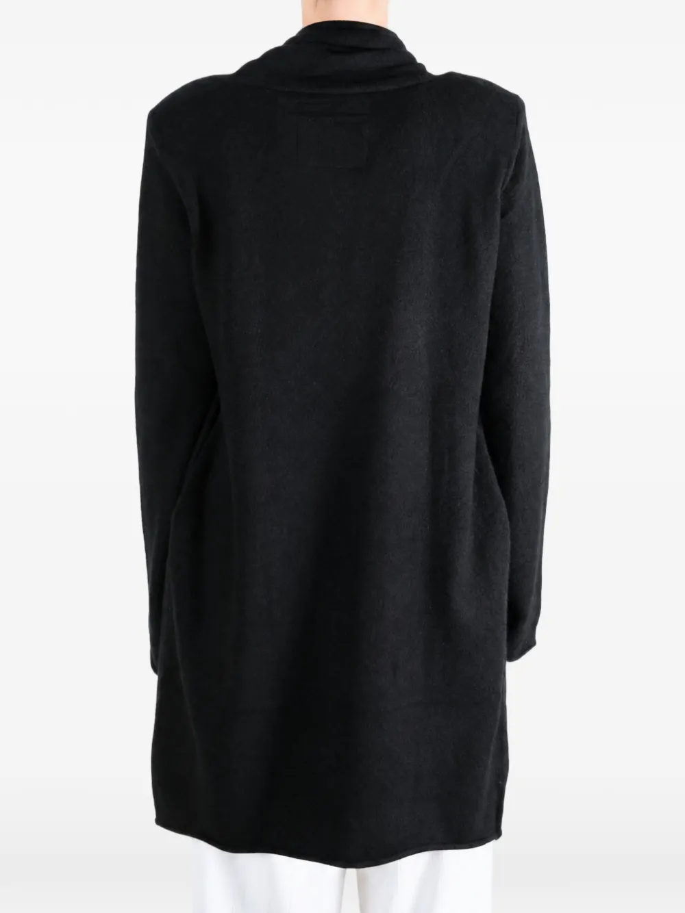 Frenckenberger Vest met sjaalkraag Zwart