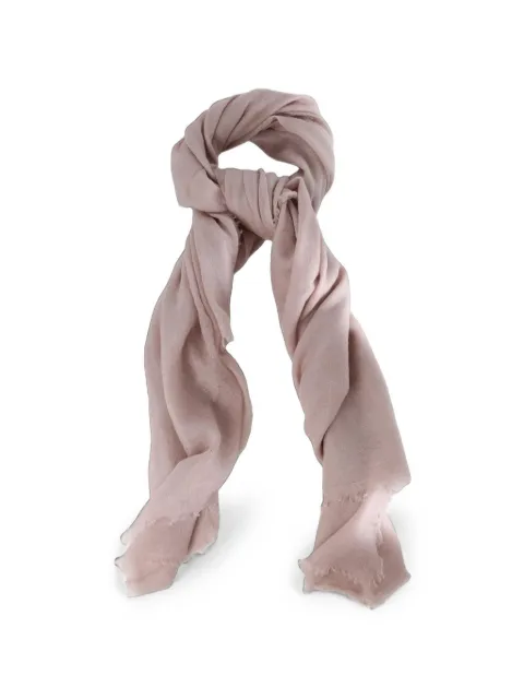 Frenckenberger frayed-edge scarf