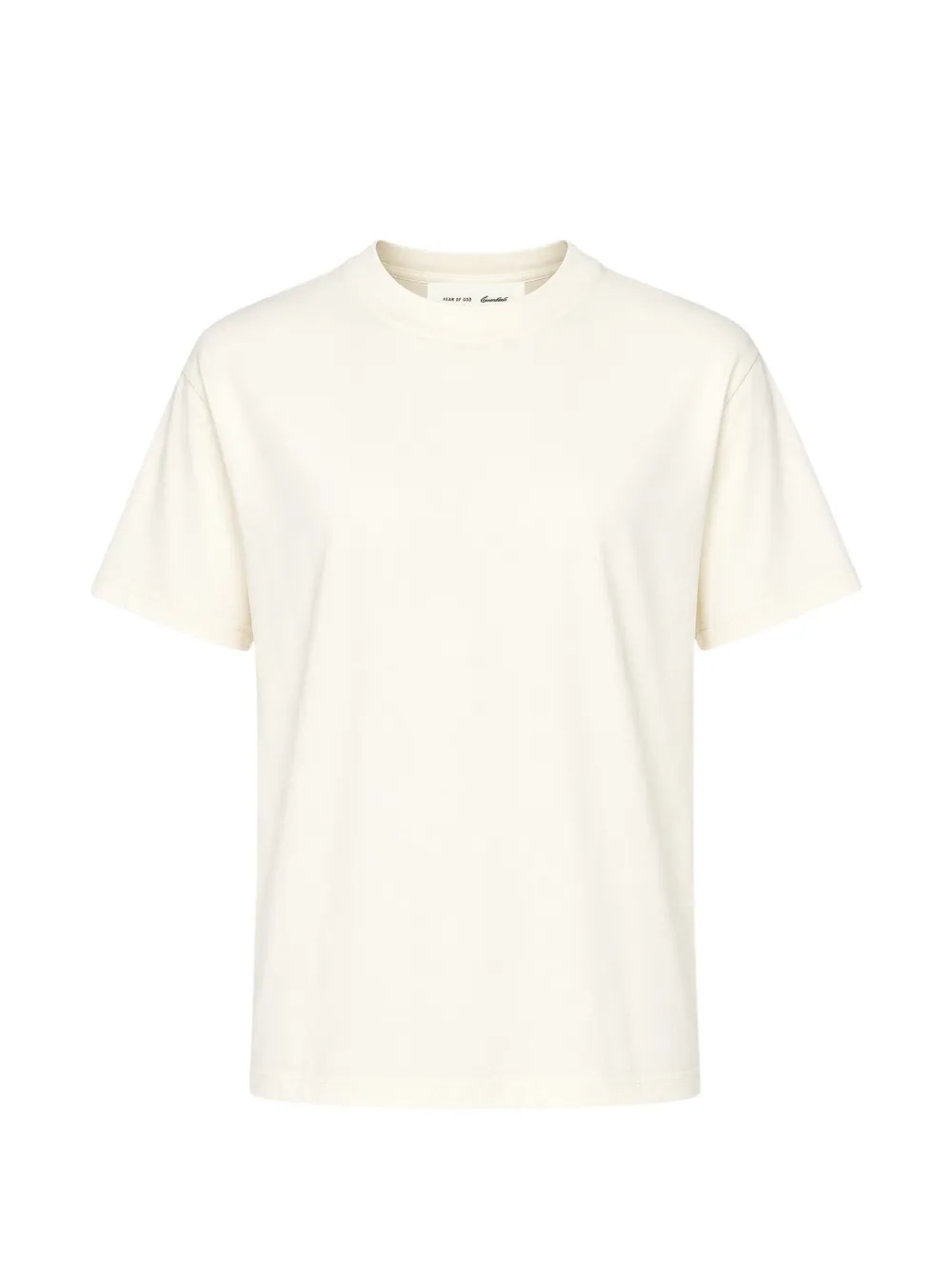 FEAR OF GOD ESSENTIALS logo-patch T-shirt