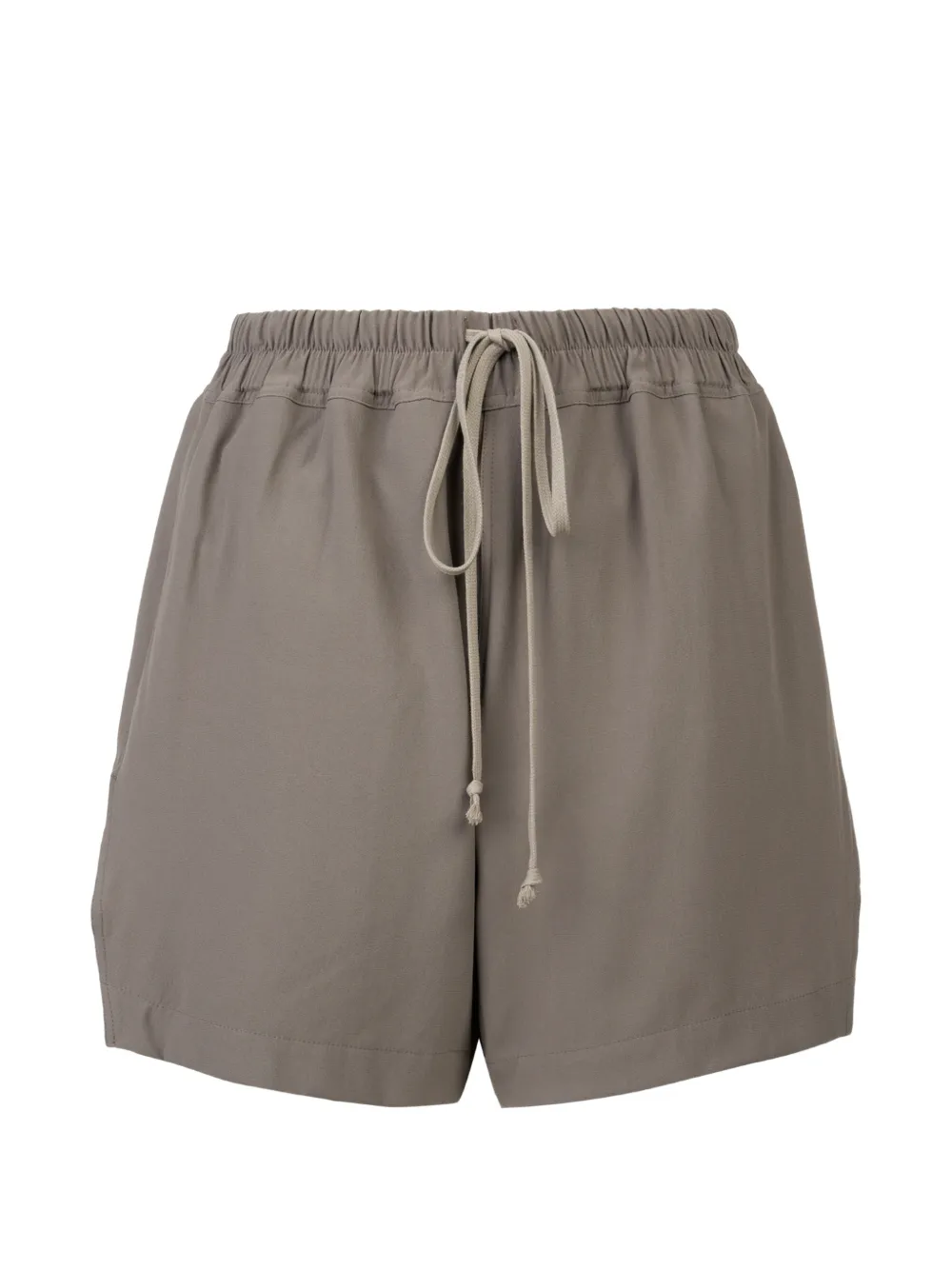 Rick Owens elasticated drawstring shorts - Grigio