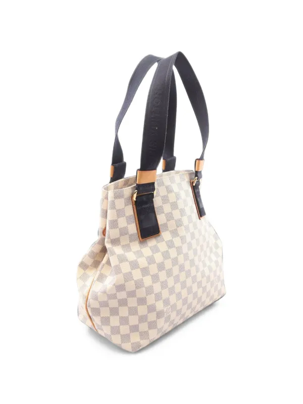 LOUIS VUITTON ダミエアズール ハンドバッグ Louis Vuitton Pre-Owned 2012 ダミエ アズール ビーチ カバ PM