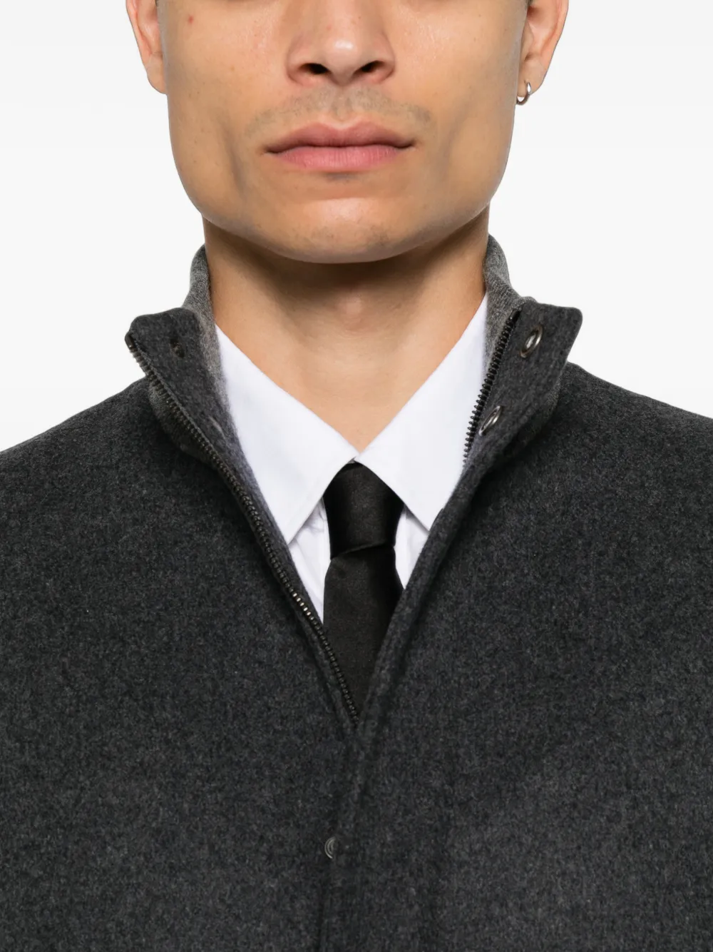 Brunello Cucinelli Jack met vlakken Grijs