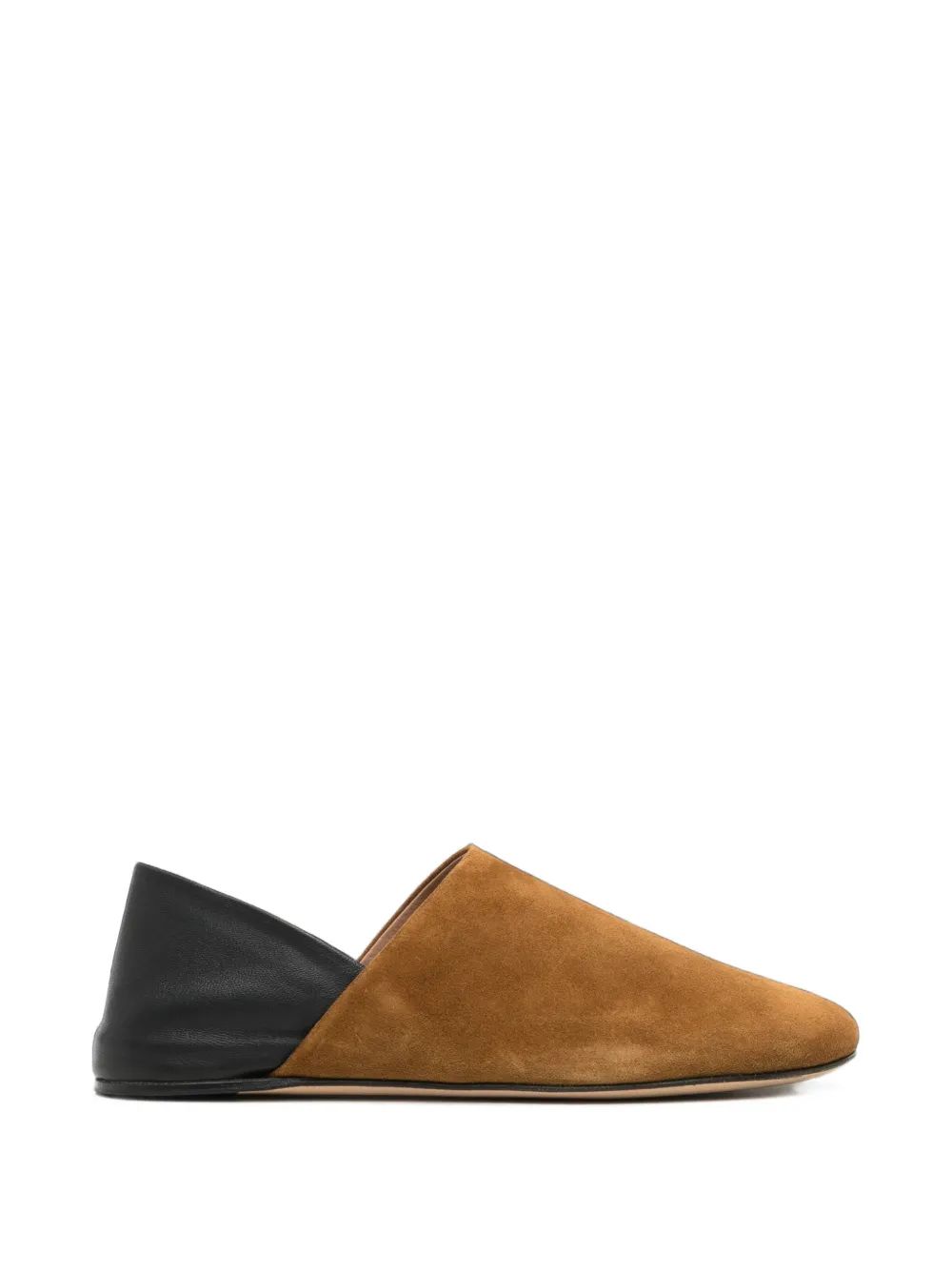 JW Anderson two-tone loafers - Marrone