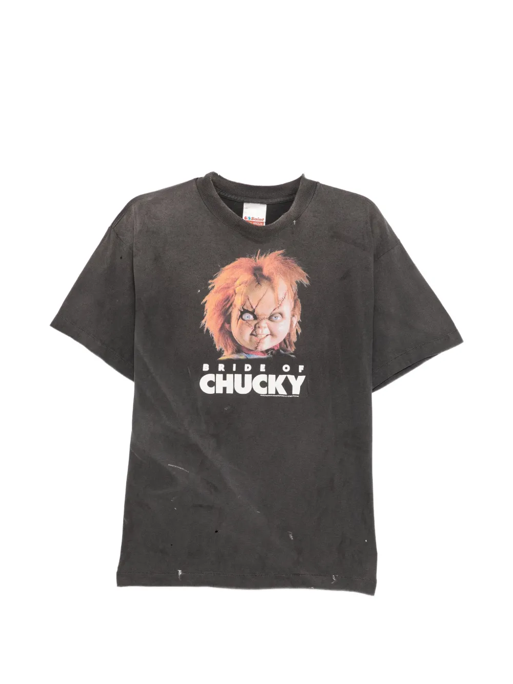 Le Mont Saint Michel graphic-print distressed T-shirt