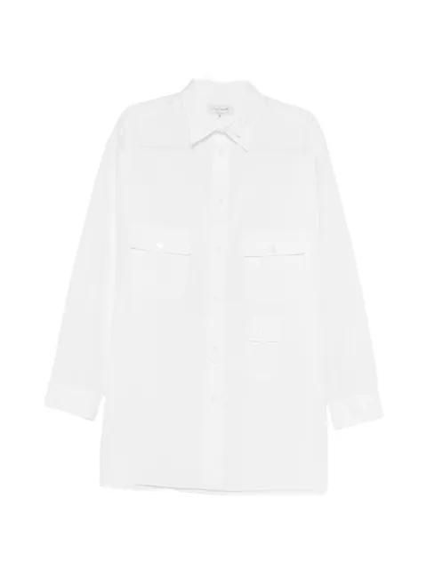 Yohji Yamamoto three-pocket oversized shirt