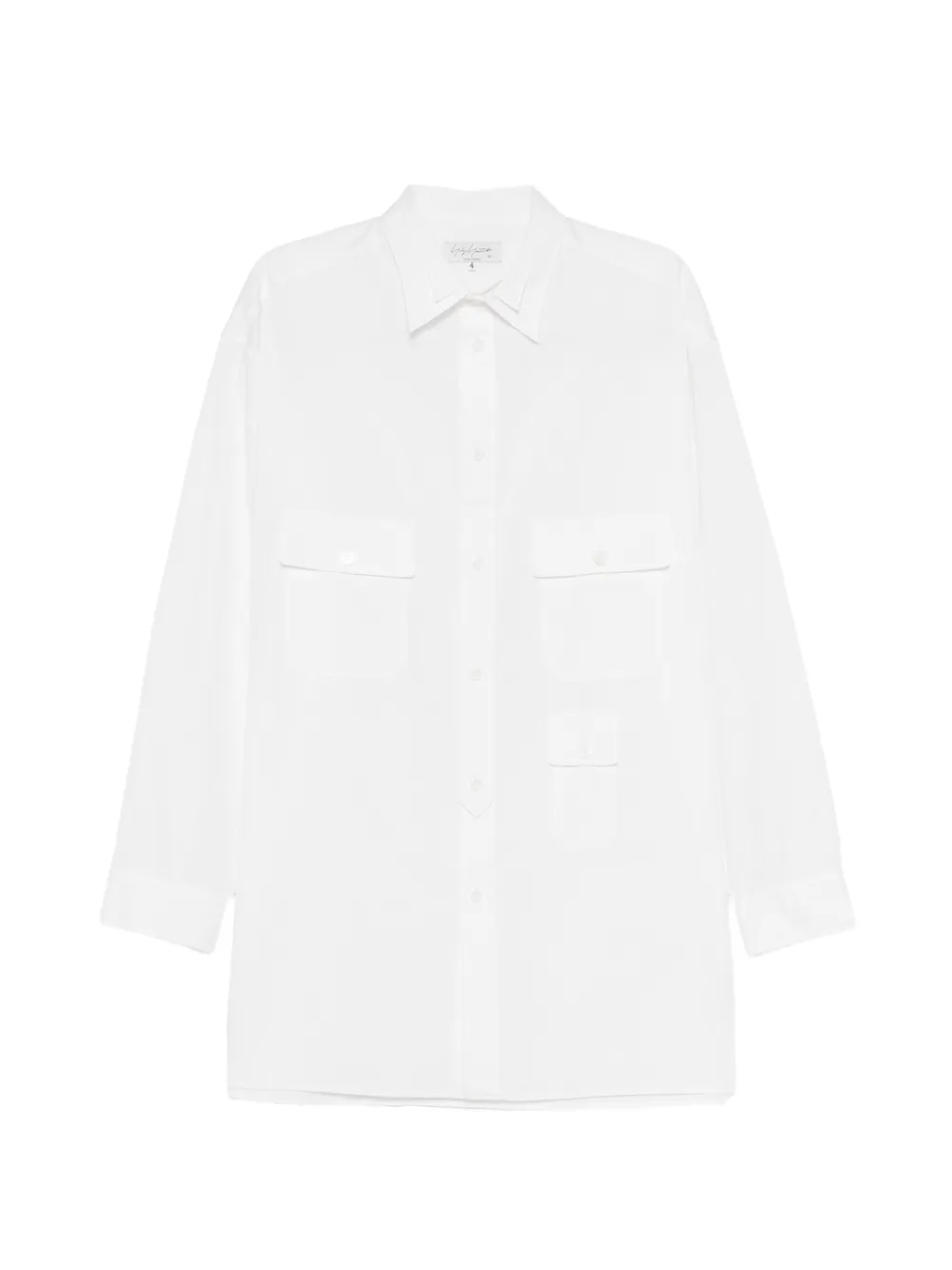 Yohji Yamamoto three-pocket oversized shirt