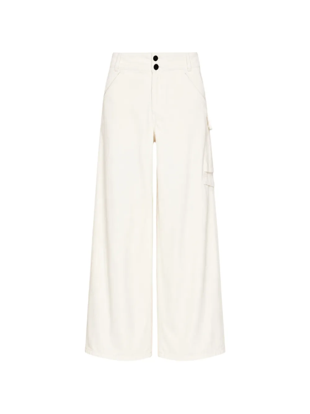 Self-Portrait wide-leg pants - Toni neutri