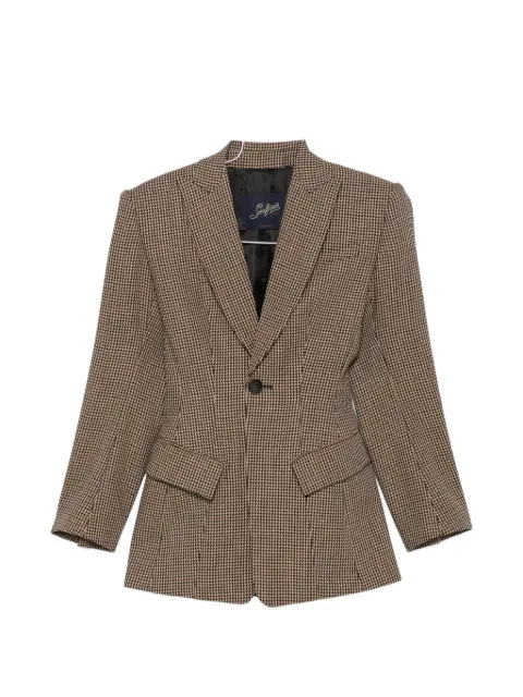 Seafarer Blazer monopetto in pied-de-poule