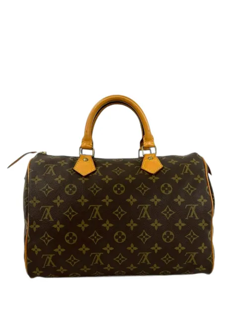 Louis Vuitton Pre-Owned bolsa boston con monograma Speedy 30 1984