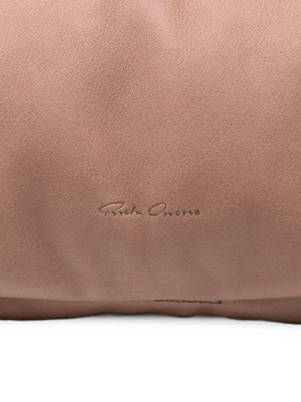 Rick Owens Leren clutch Bruin