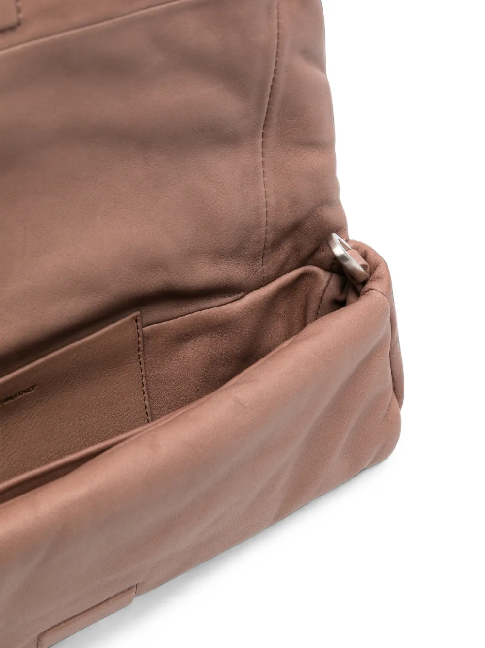 Rick Owens Leren clutch Bruin