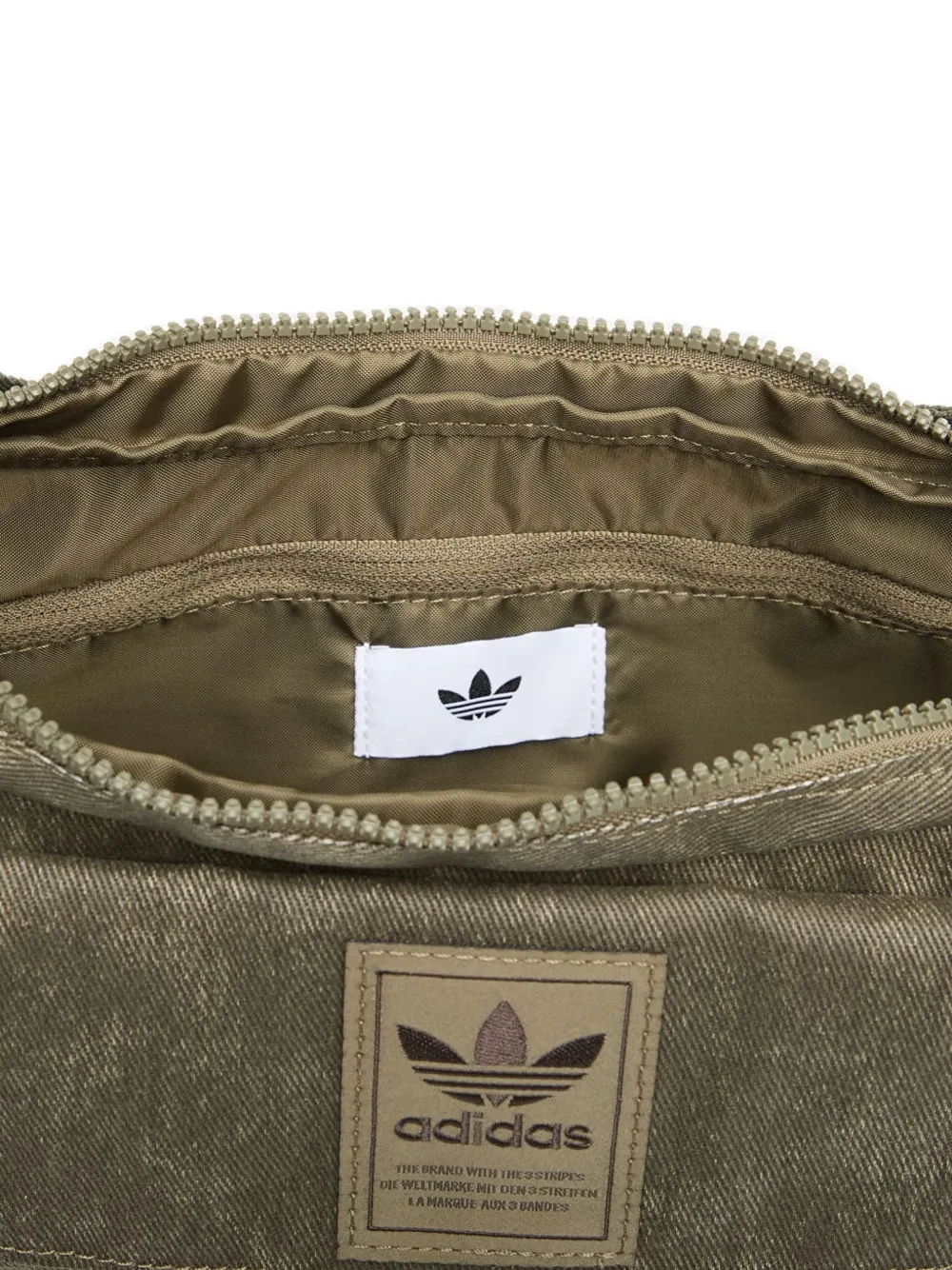 adidas Gewelfde rugzak met logopatch Groen
