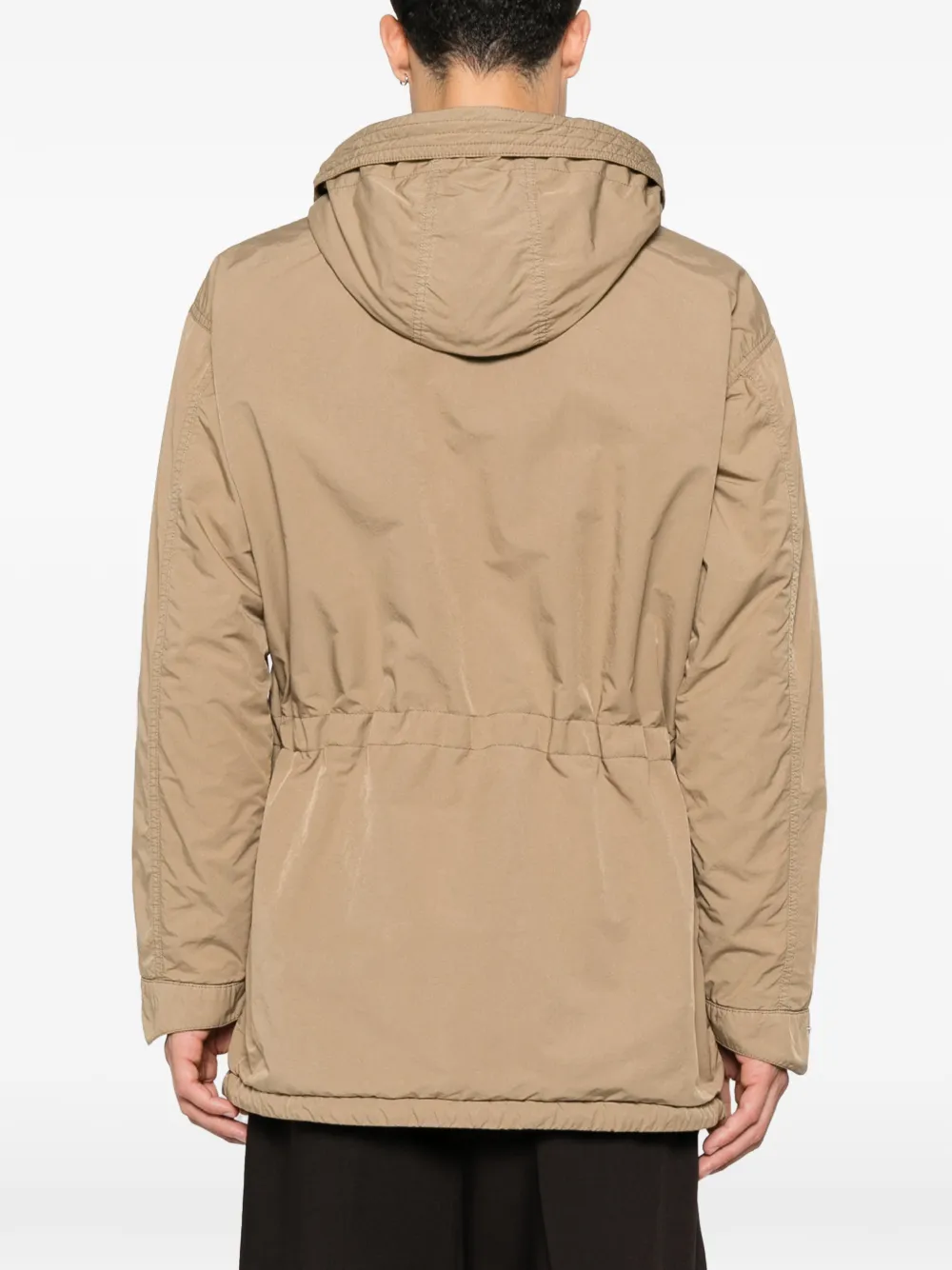 ASPESI Jack met capuchon en logopatch Beige