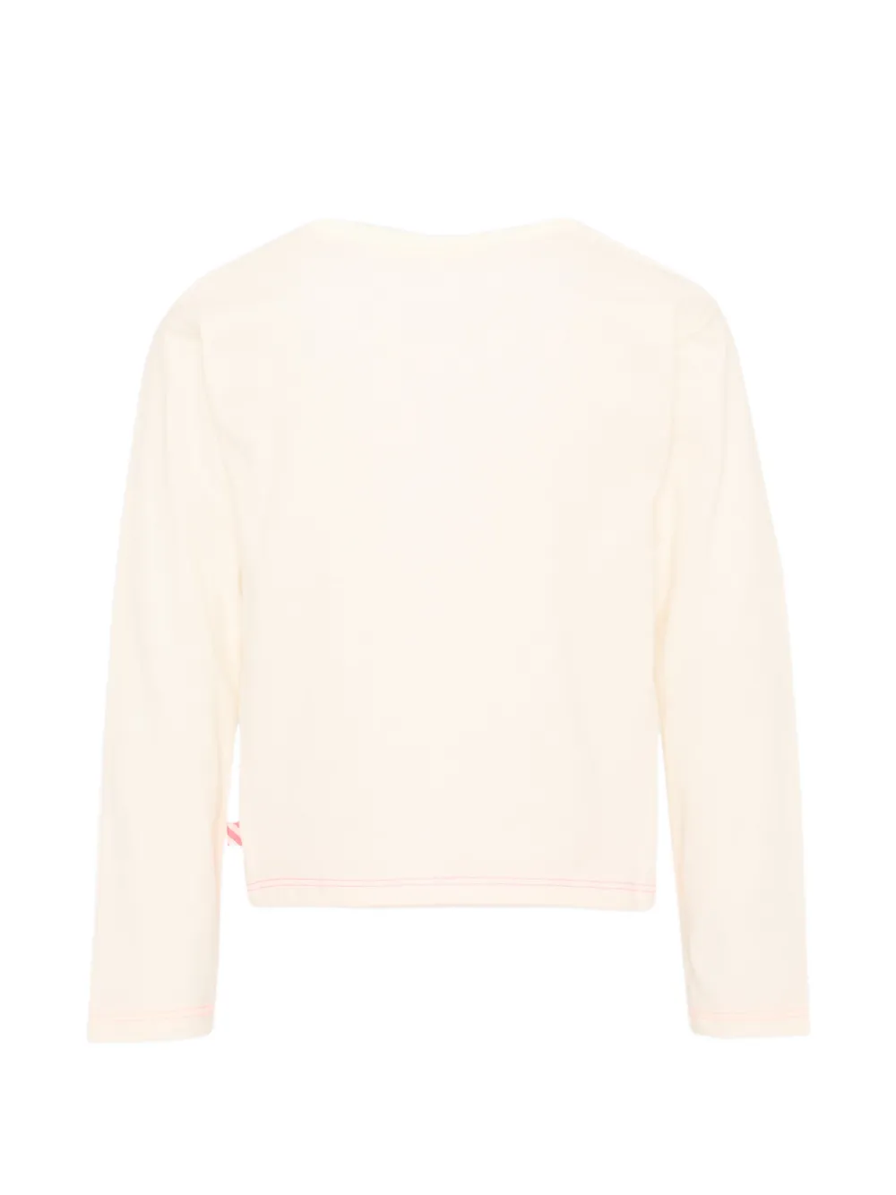 Billieblush unicorn-print sequin-embellished T-shirt Beige