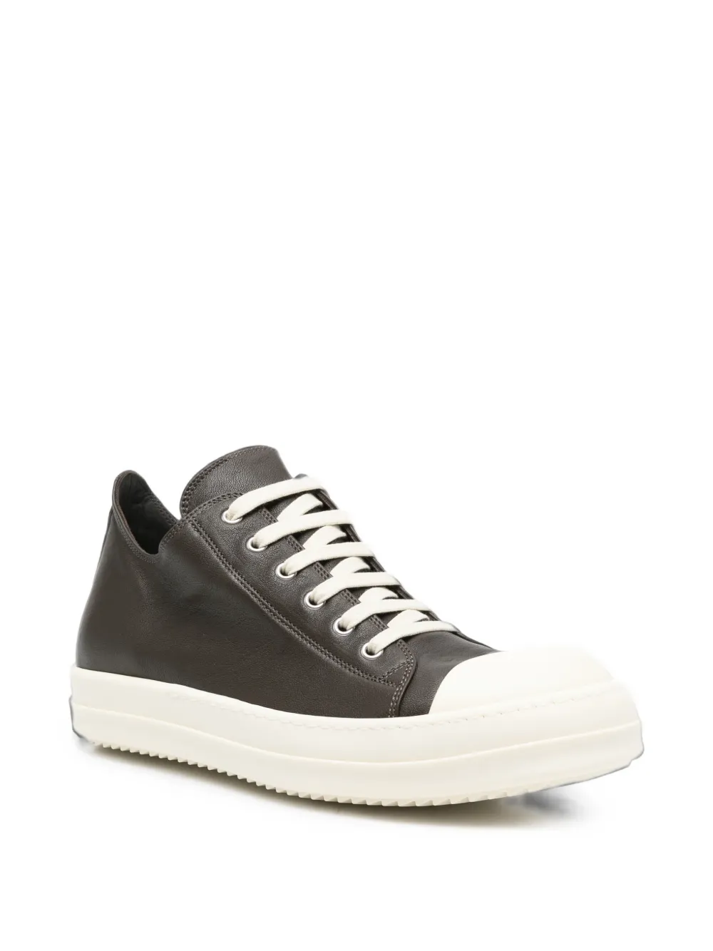 Rick Owens low-top leather sneakers Bruin