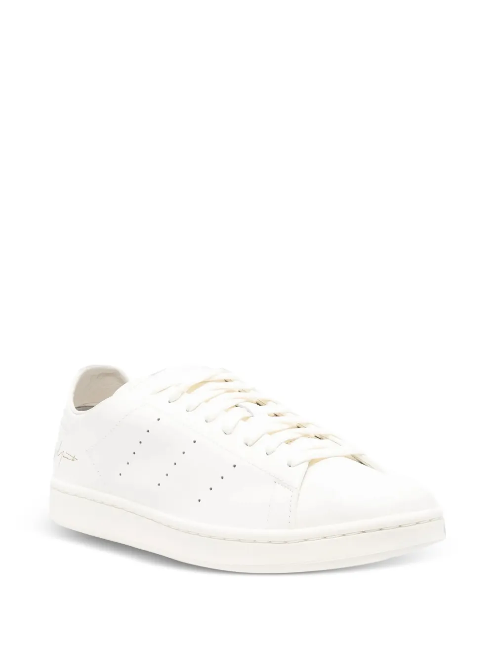 Y-3 Stan Smith perforated-detail sneakers Wit