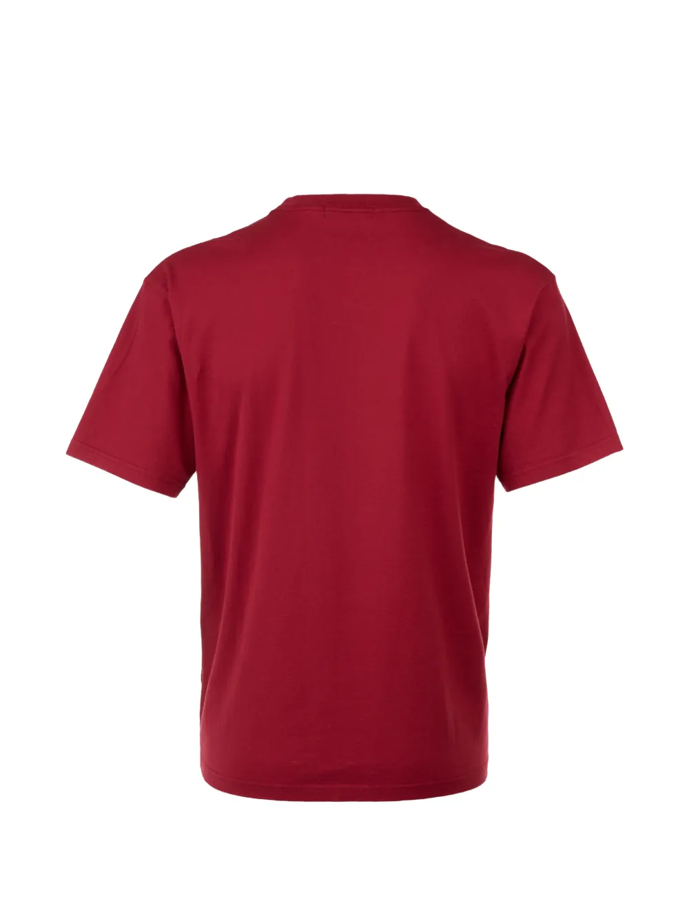 Undercover T-shirt met appel- en doodskop-print Rood