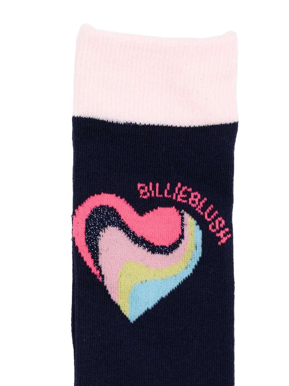 Billieblush Sokken met hart-intarsia Blauw