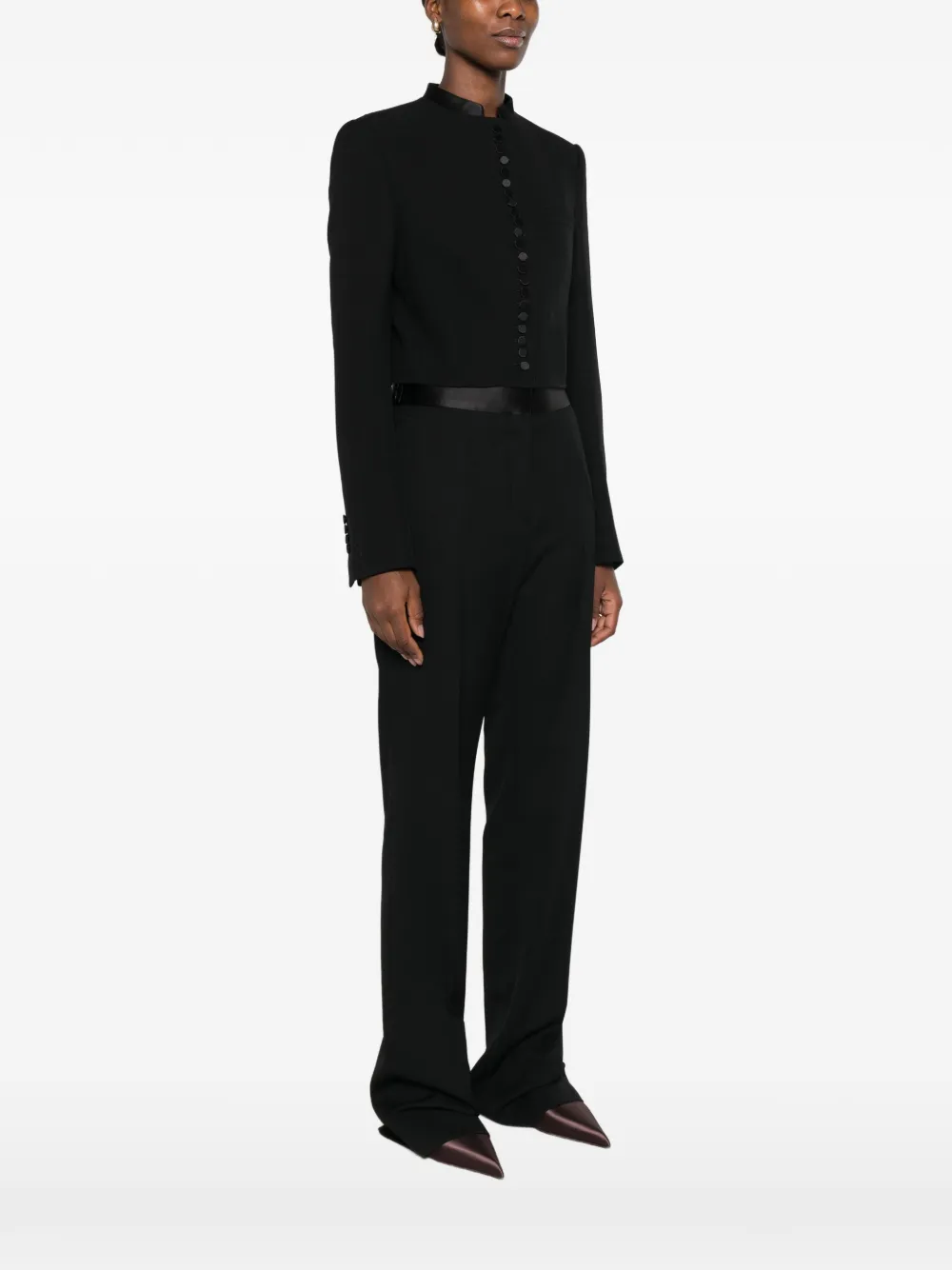 TOM FORD Cropped jack Zwart