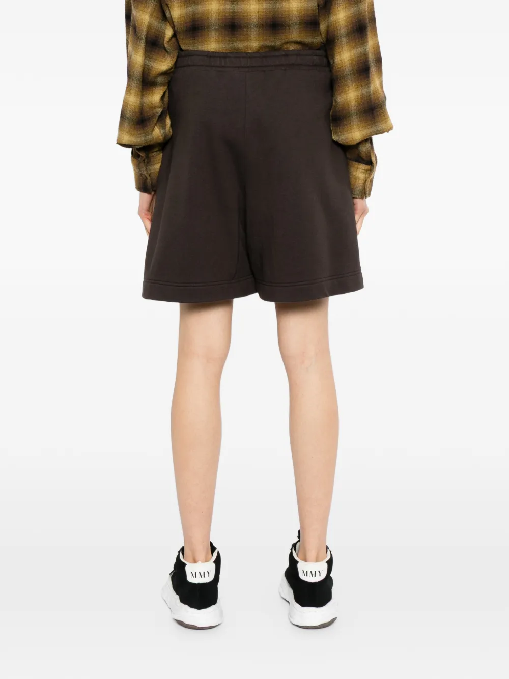 Maison MIHARA YASUHIRO hybrid panelled shorts Bruin
