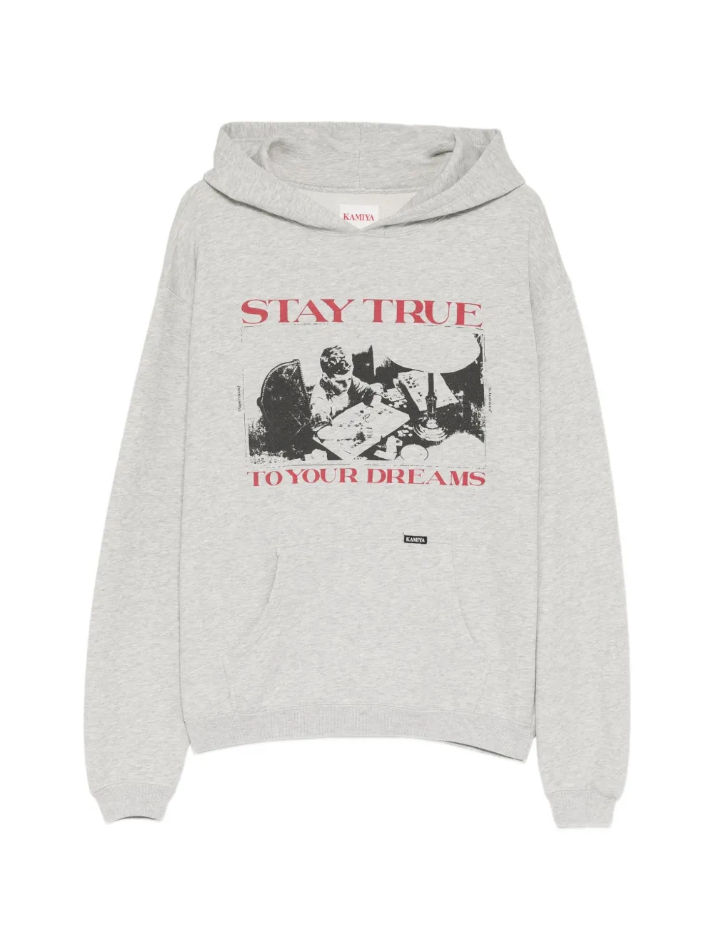 KAMIYA graphic-print hoodie