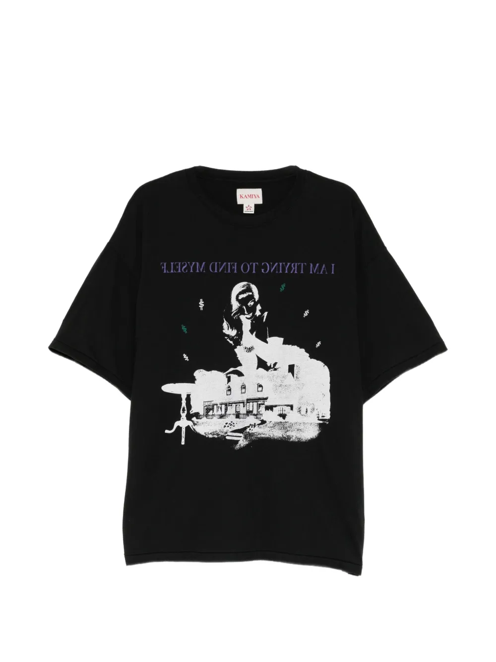 KAMIYA graphic-print T-shirt