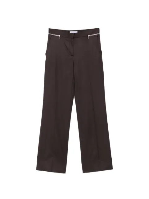 Stella McCartney pantalones de vestir con cremalleras