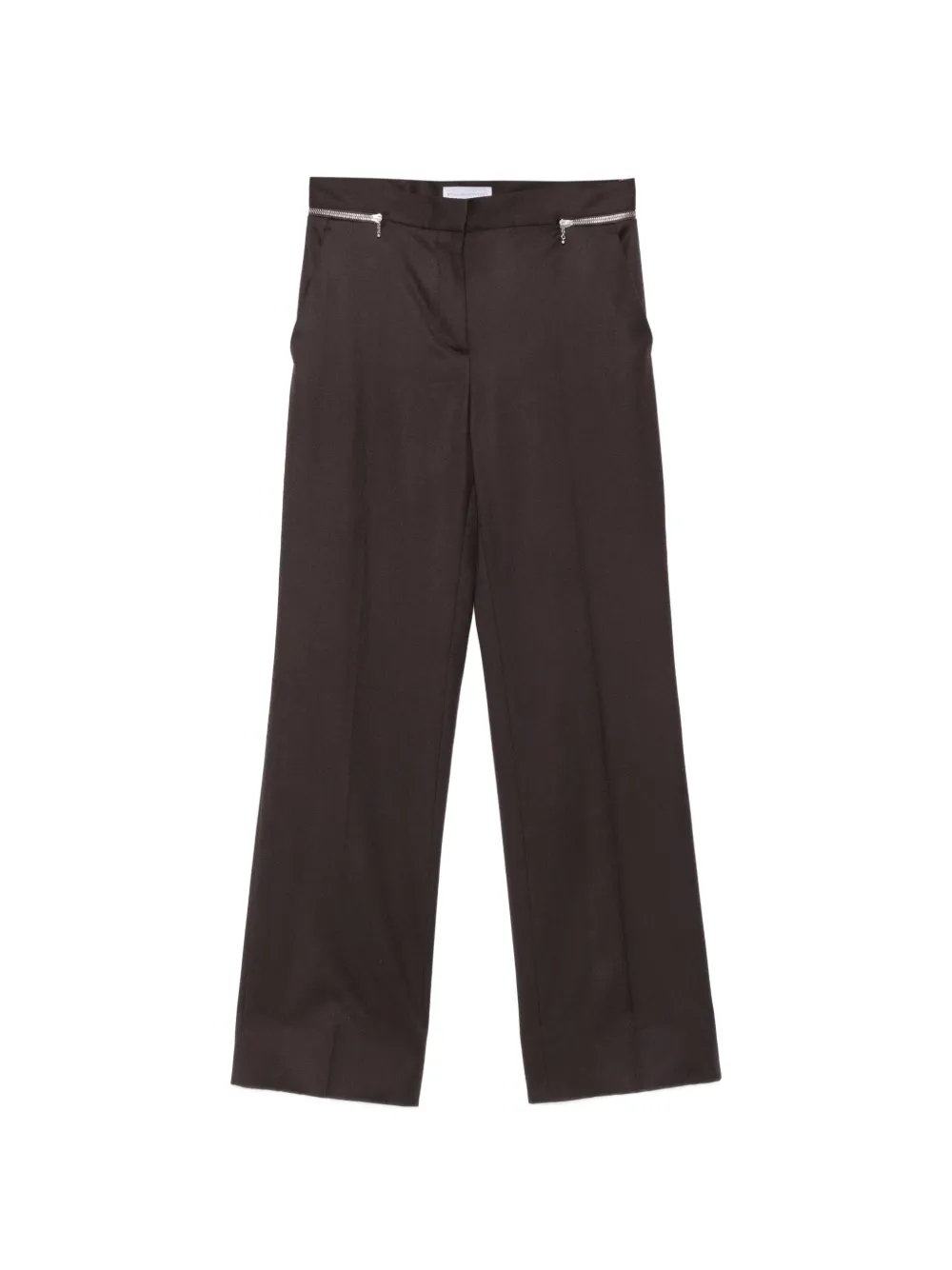 Stella McCartney zip-detail tailored trousers