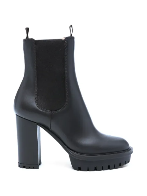 Gianvito Rossi botas chelsea con plataforma