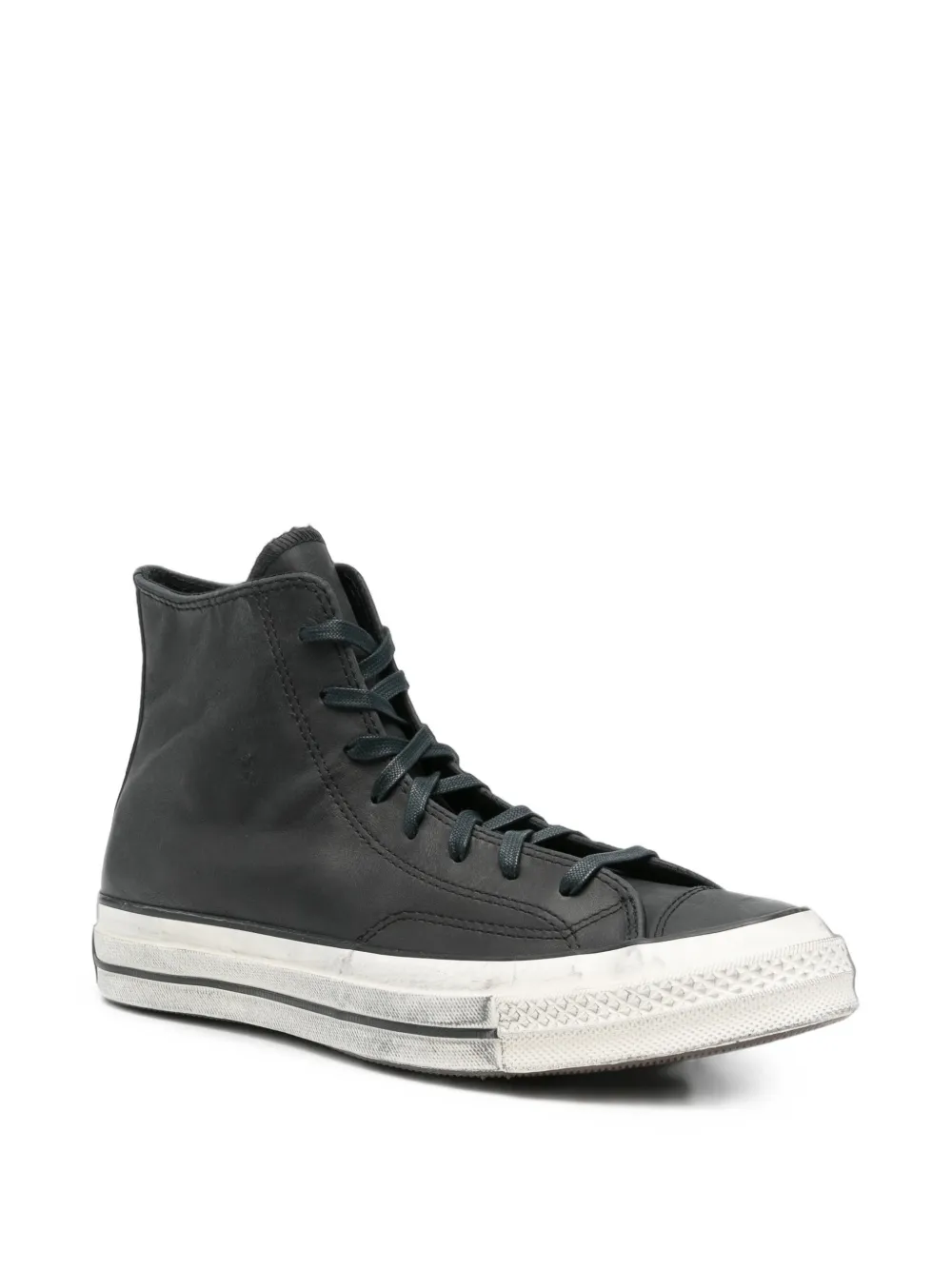 Converse Chuck Taylor leather high-top sneakers Zwart
