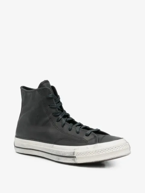 CONVERSE 척 테일러 가죽 하이탑 스니커즈