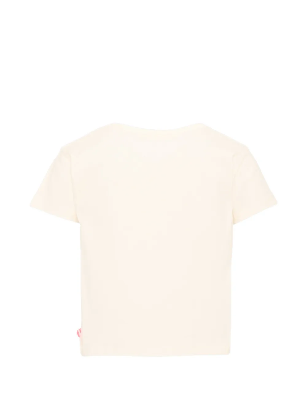Billieblush T-shirt verfraaid met pailletten en hartpatroon Beige