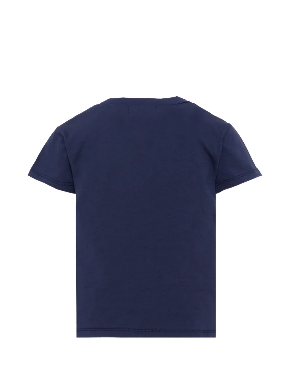 Billieblush Katoenen T-shirt met logoprint Blauw