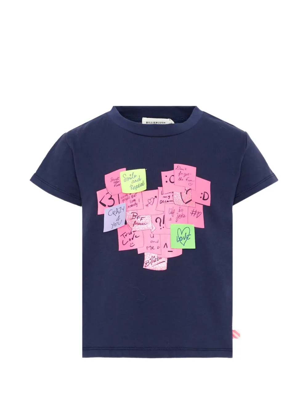 Billieblush graphic-print cotton T-shirt