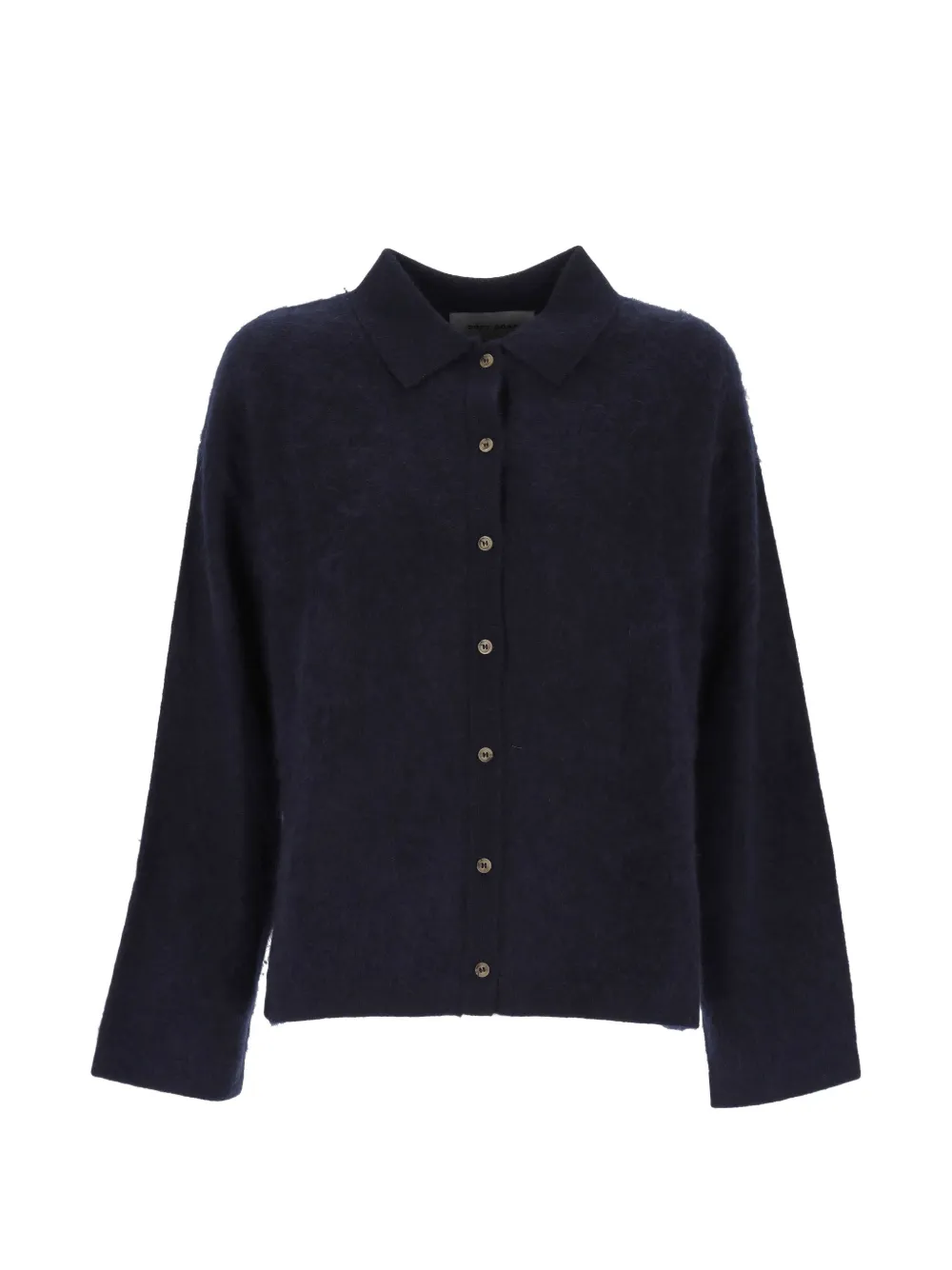 Soft Goat button-fastening shirt - Blau