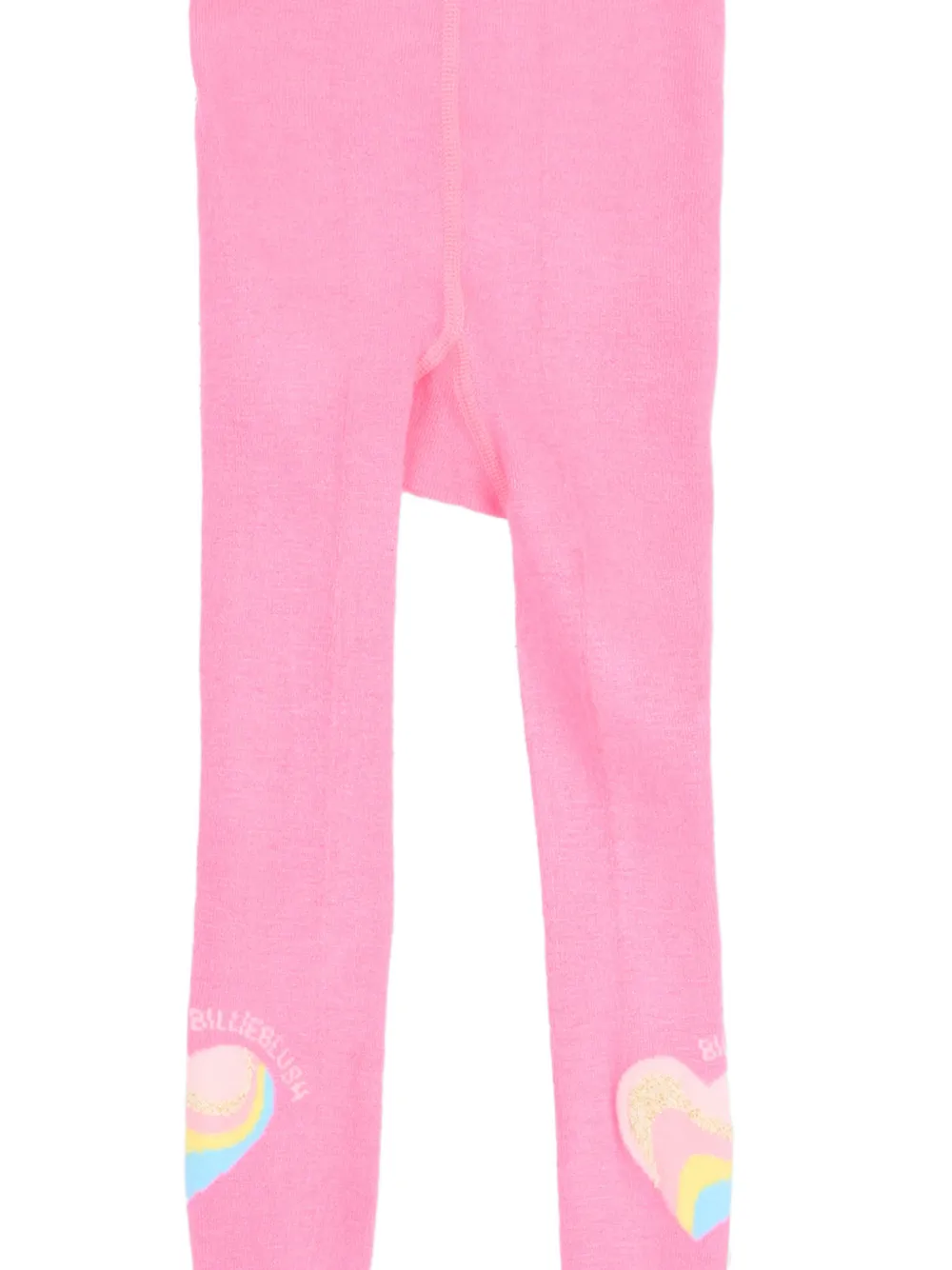 Billieblush Gestreepte panty met hart-patroon Roze