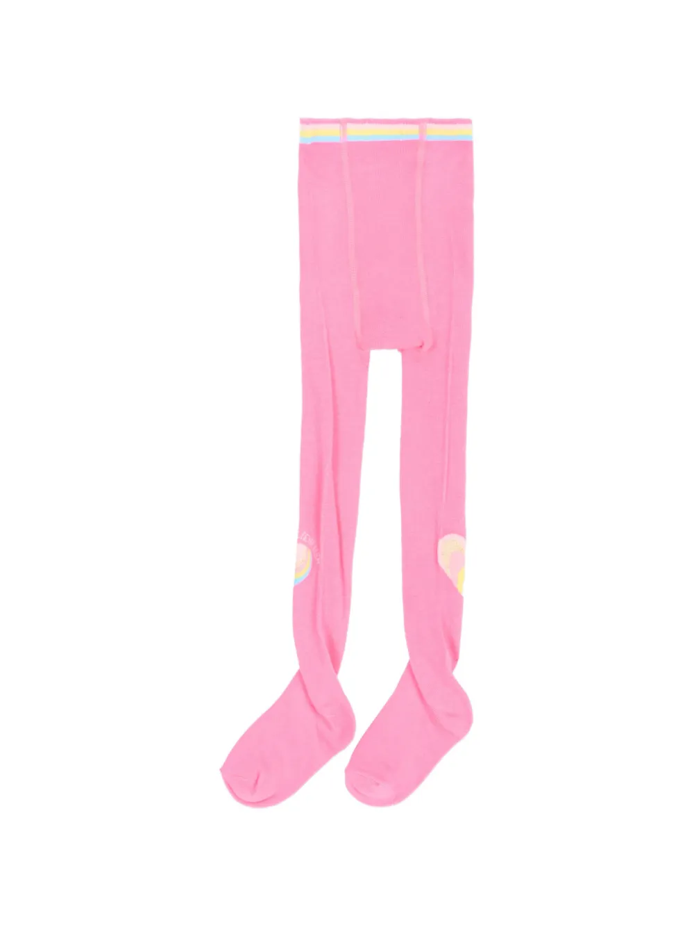 Billieblush Gestreepte panty met hart-patroon Roze