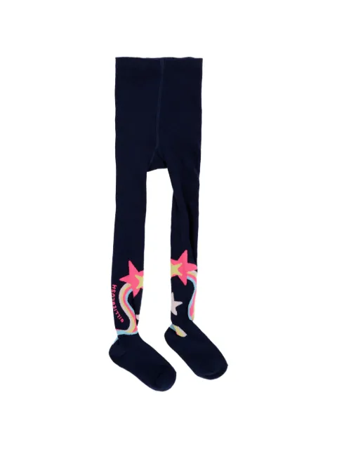 Billieblush star-intarsia tights