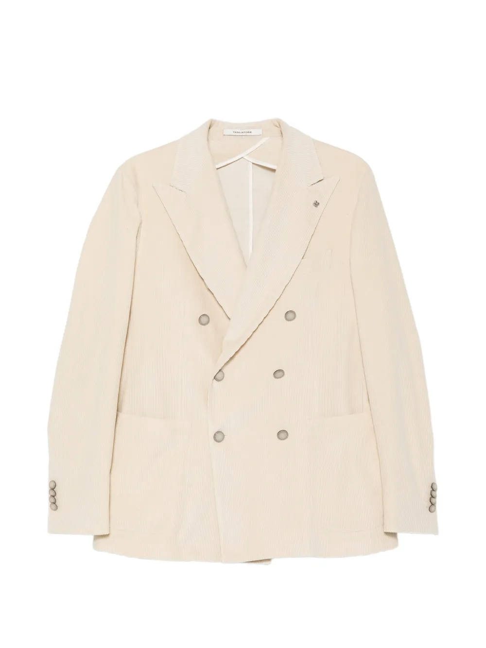 Tagliatore Giacca double-breasted corduroy jacket - Toni neutri
