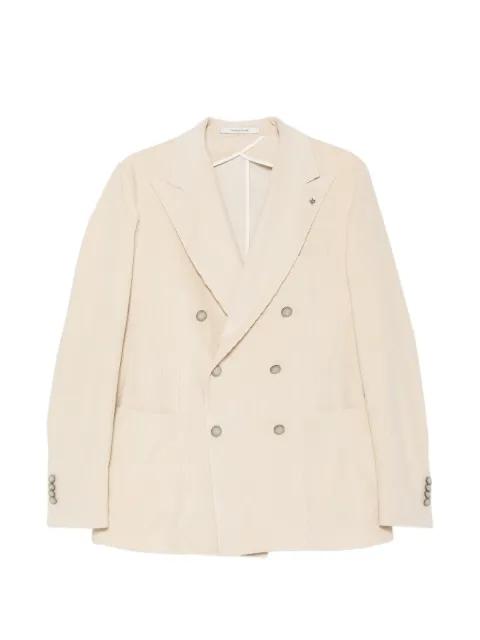 Tagliatore Giacca double-breasted corduroy jacket