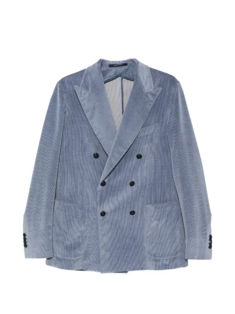 Tagliatore Giacca double-breasted corduroy jacket