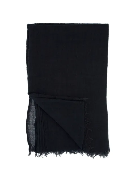 Destin frayed-edge scarf