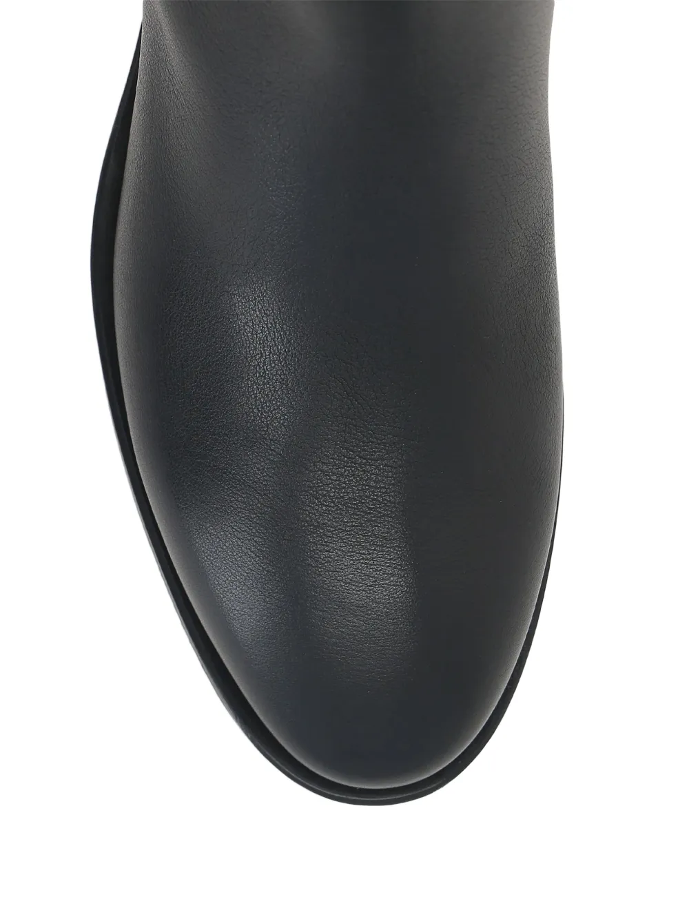 Santoni buckle-detail knee-high boots Zwart