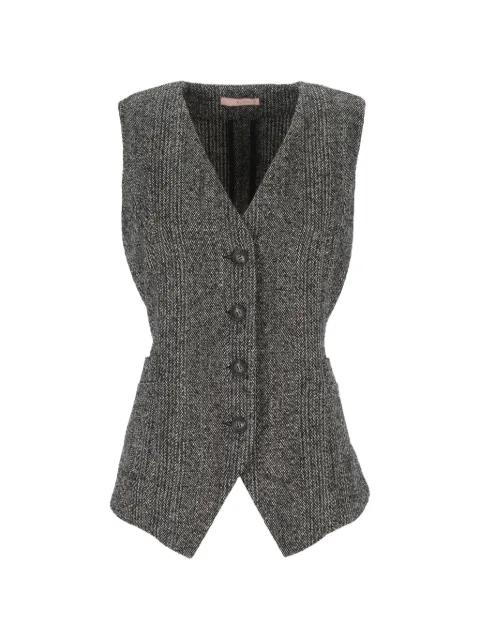 Kristina Ti Jacke mit Fischgrätenmuster